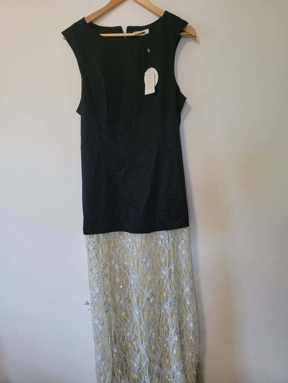 VRG GRL Black Dress Top